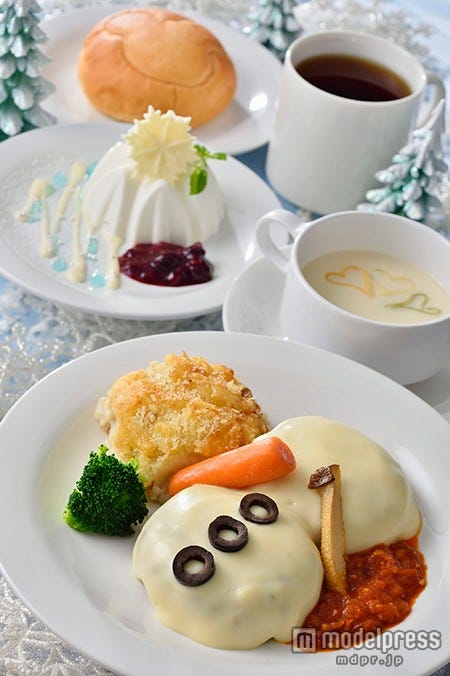 プラザパビリオン・レストラン、スペシャルセット¥1,940(C)Disney