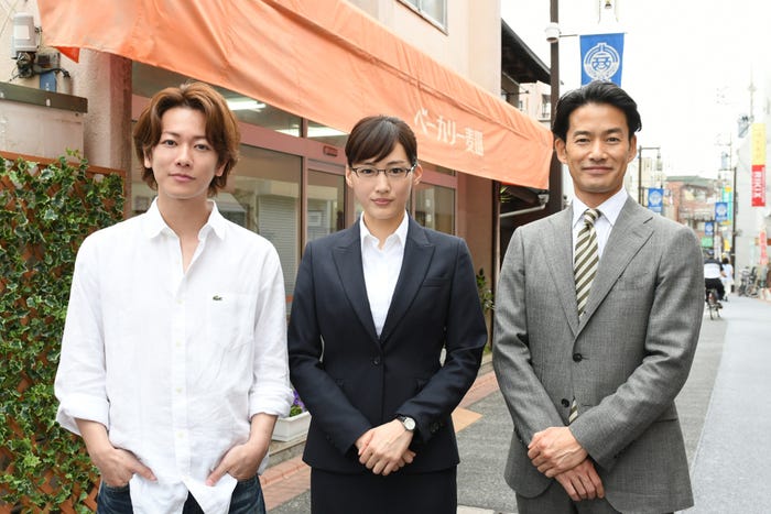 佐藤健、綾瀬はるか、竹野内豊(C)TBS