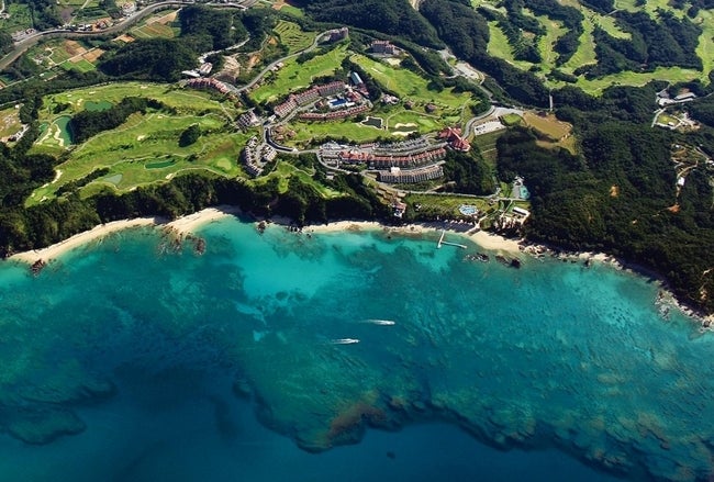 カヌチャリゾート俯瞰／画像提供：カヌチャベイリゾート