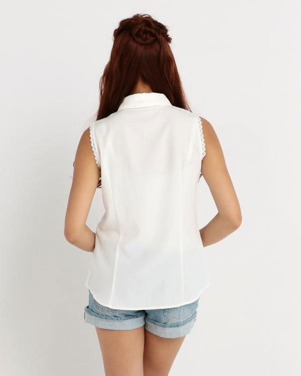 メッシュフリルノースリブラウス「Tralala」5,292円（税込）／画像提供：Tokyo Kawaii Life