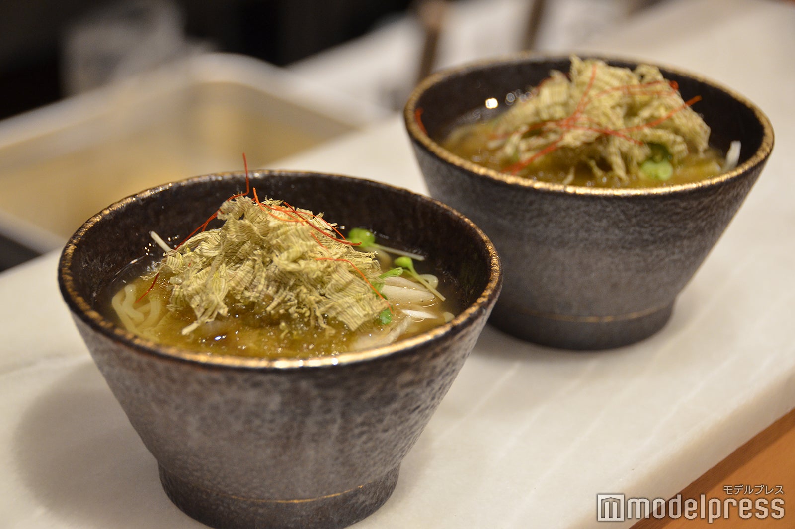 青森の海の幸を使ったあっさり仕立ての朝ラーメン （C）モデルプレス