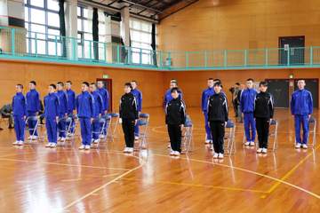 【オート】第40期選手候補生が入所式 ロードレース世界選手権で活躍した阿部典史氏を父を持つ阿部真生騎は「一番になりたい」と意気込む