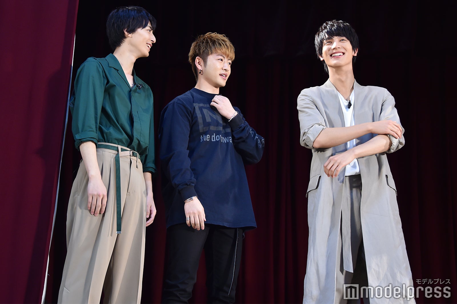 高杉真宙、佐野玲於、中川大志（C）モデルプレス