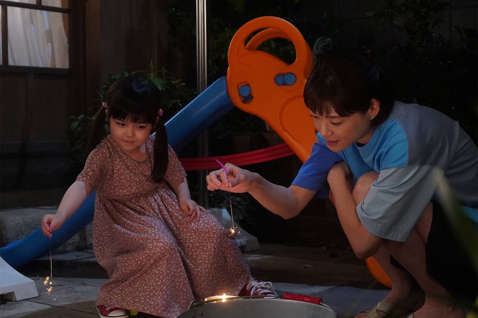 加藤柚凪、上野樹里「監察医 朝顔」第7話より（C）フジテレビ