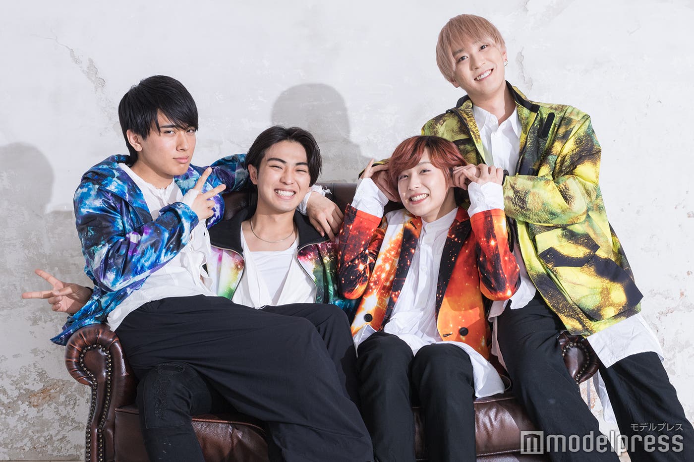 (左から)村田琳、赤名竜之輔、富園力也、柴崎翔 (C)モデルプレス