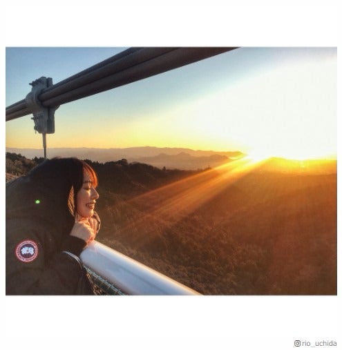 内田理央、正月旅行で人生初体験に「感動」　静岡の絶景スポットで高所恐怖症克服