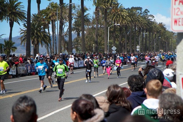 「LAマラソン」過去開催時の様子／photo by breakmake