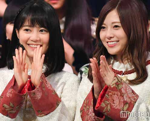 乃木坂46、今年も“公式お兄ちゃん”に手を振り笑顔<紅白リハ2日目>