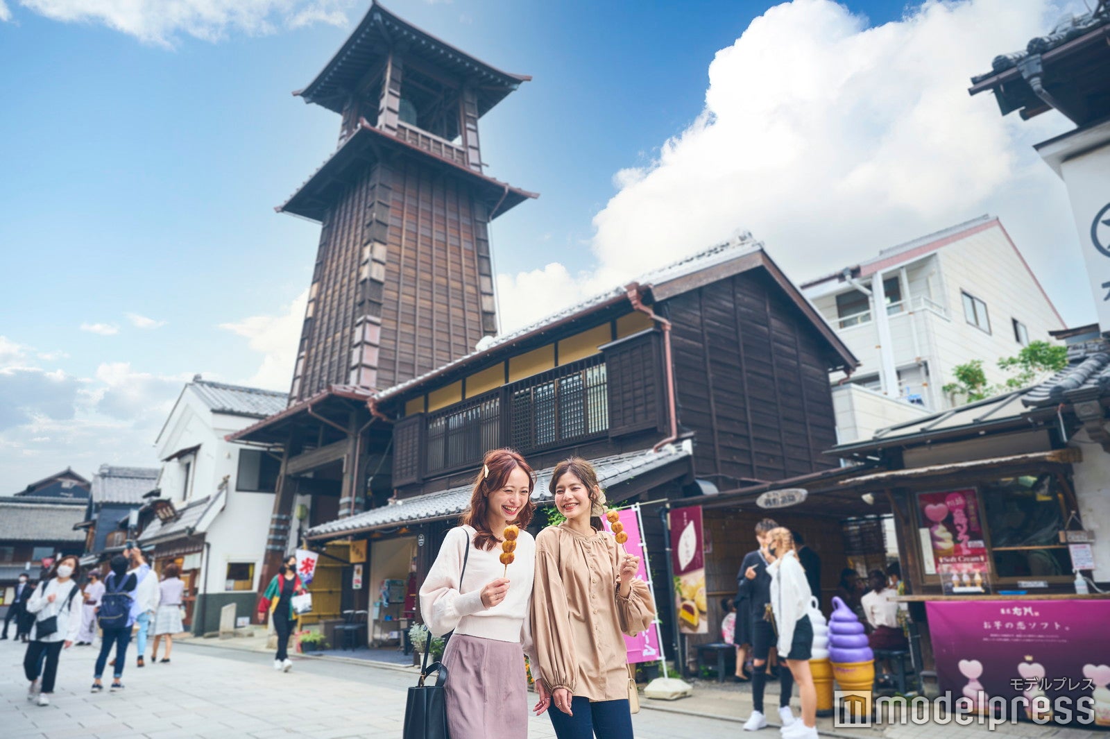 蔵造りの町歩きが楽しい（C）モデルプレス