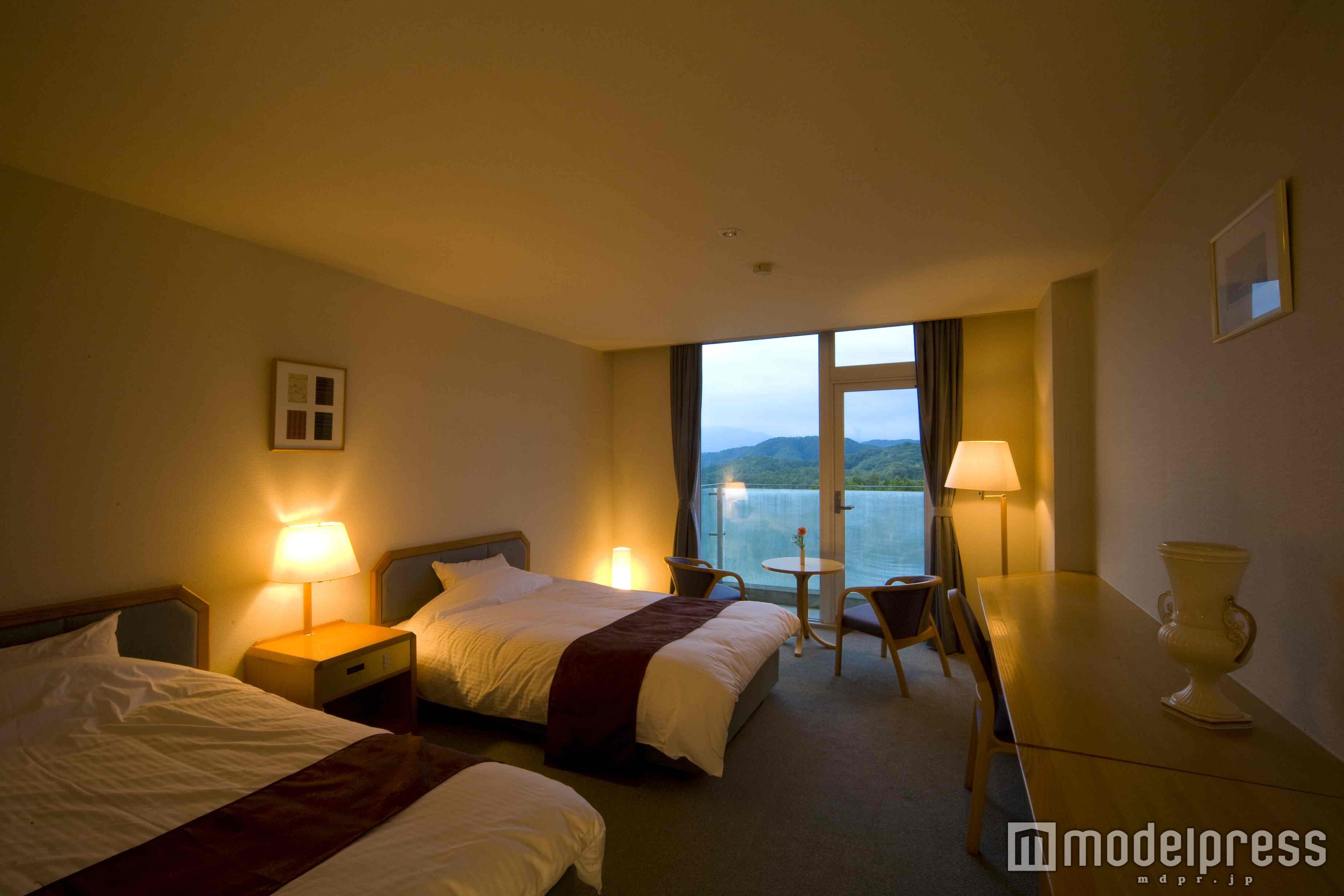 客室一例／画像提供：作東バレンタインホテル