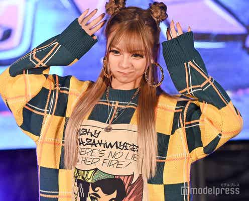 「egg」まぁみ、スラリ美脚披露 “クマヘア”が可愛い<TGC teen 2020 Winter online>