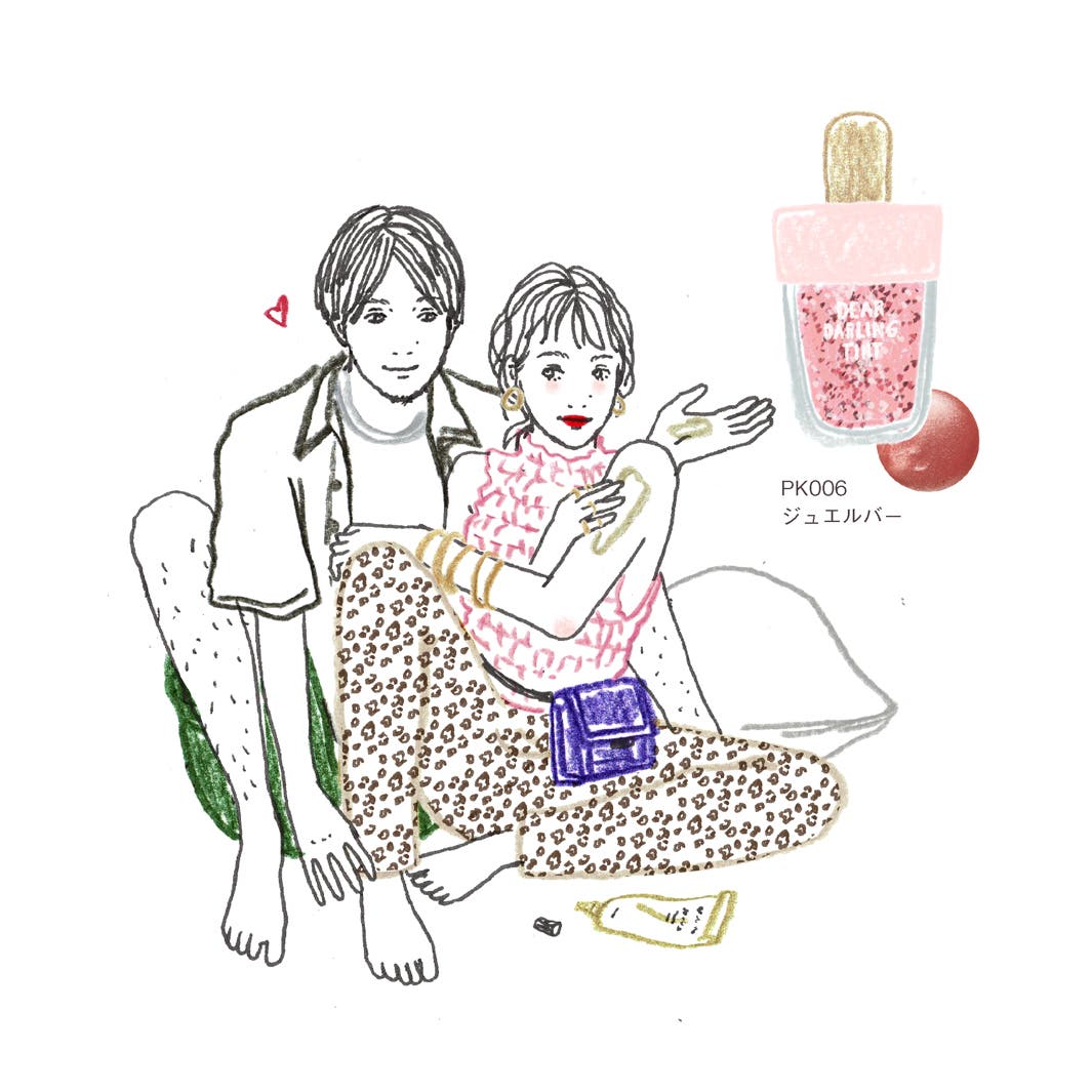 ディアダーリン ウォータージェルティント PK006(ジュエルバー)¥700/エチュードハウス