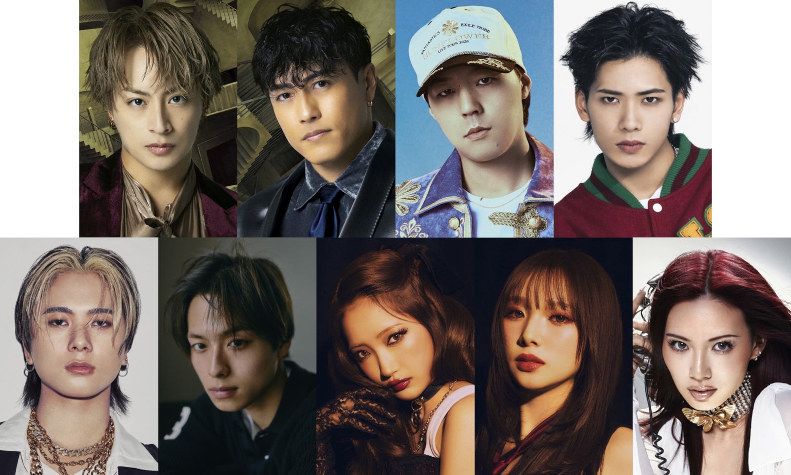 6月8日放送「CDTV」踊ってみた企画LDH選抜（提供写真）