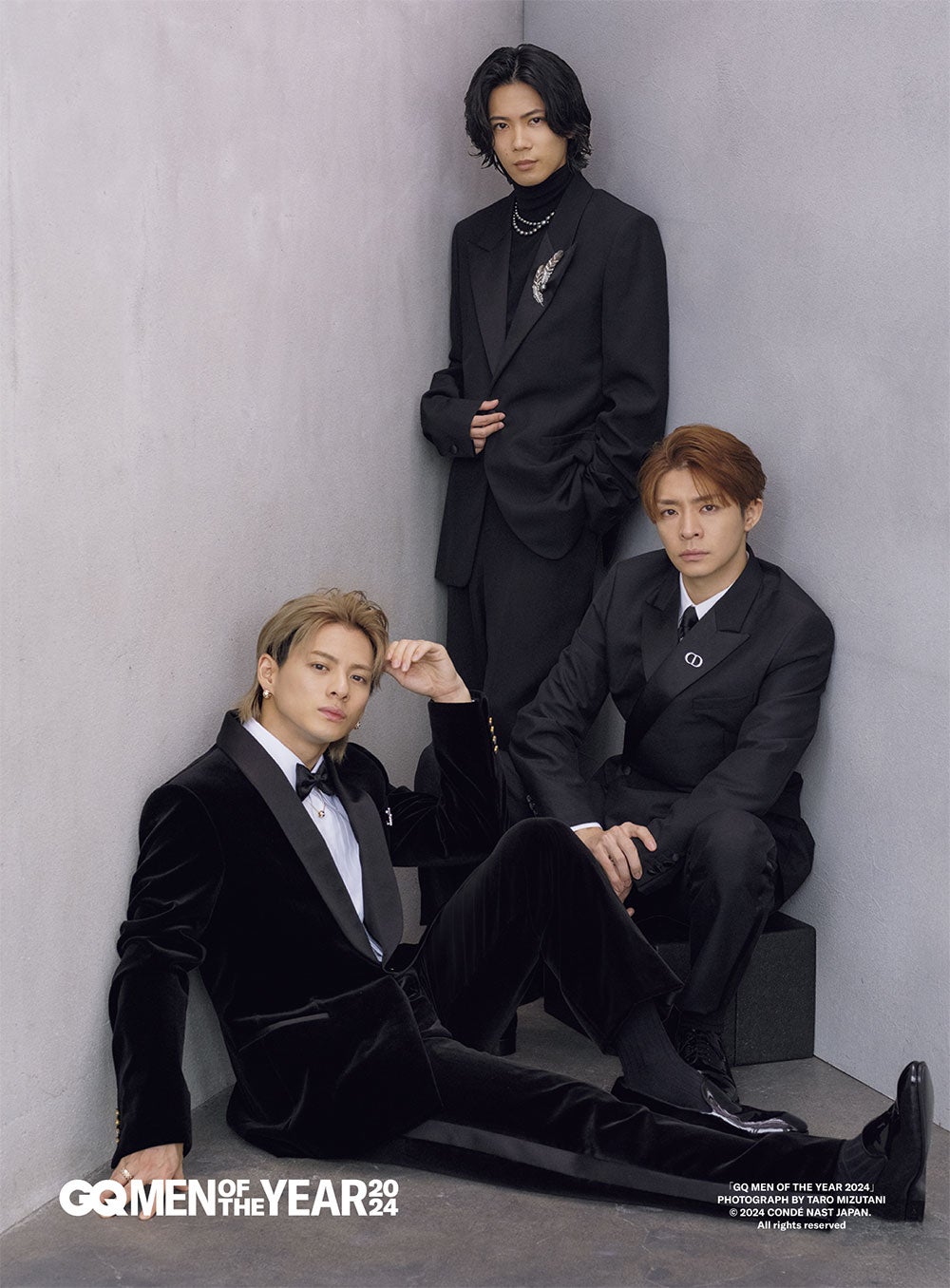 Number_i「GQ MEN OF THE YEAR 2024」（提供写真）