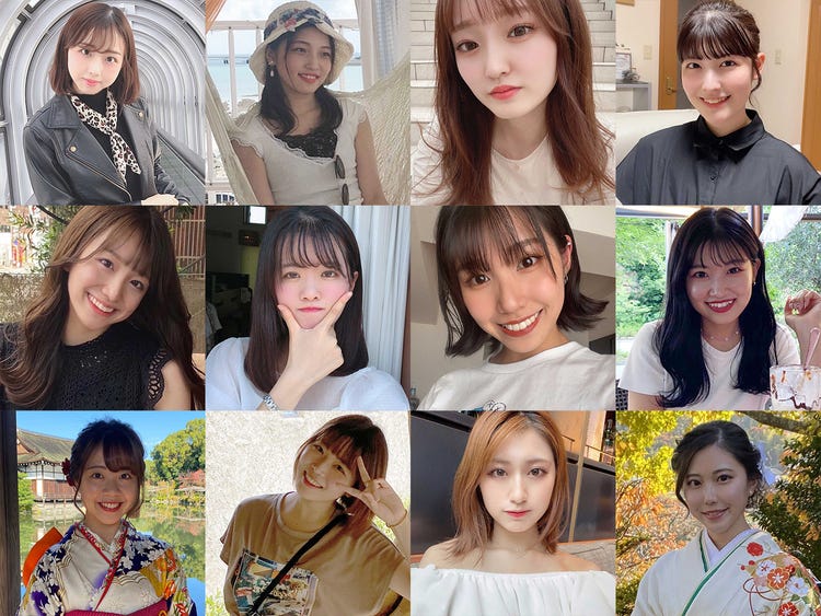 日本一の大学サークル美女 を決める Miss Circle Contest 2021 Dブロックエントリー通過者発表 モデルプレス