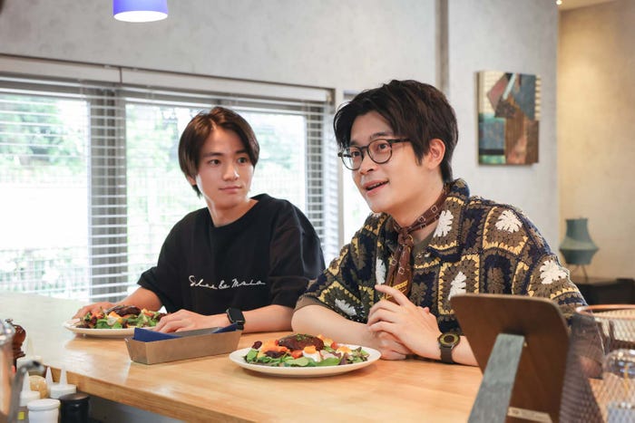 木戸大聖、井之脇海「9ボーダー」第7話より(C)TBS