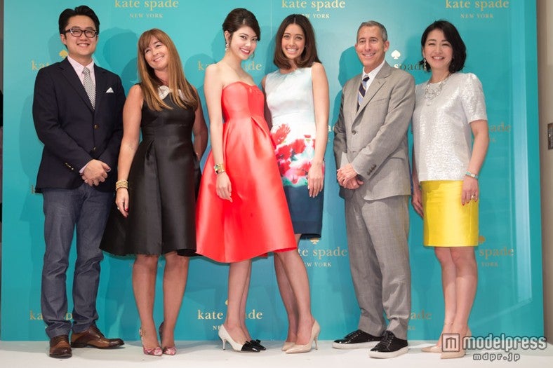 「ケイト・スペード　ニューヨーク　銀座店」のオープニングセレモニーの様子