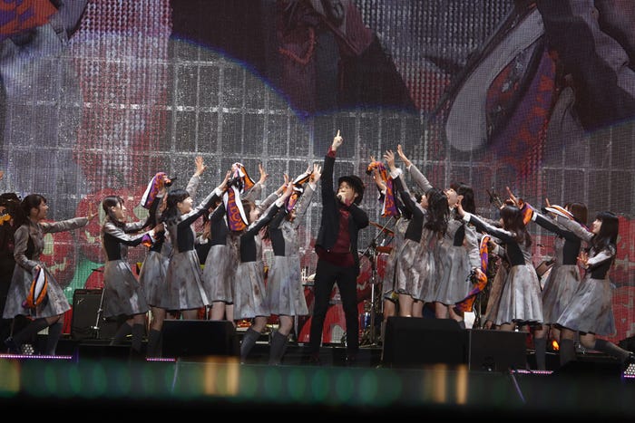 欅坂46×ナオト・インティライミ/PHOTO:山内洋枝