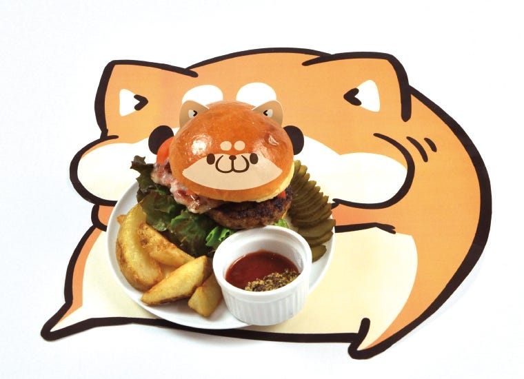 「ボンレス犬とボンレス猫」初のコラボカフェ化!2匹がバーガーやパンケーキに
