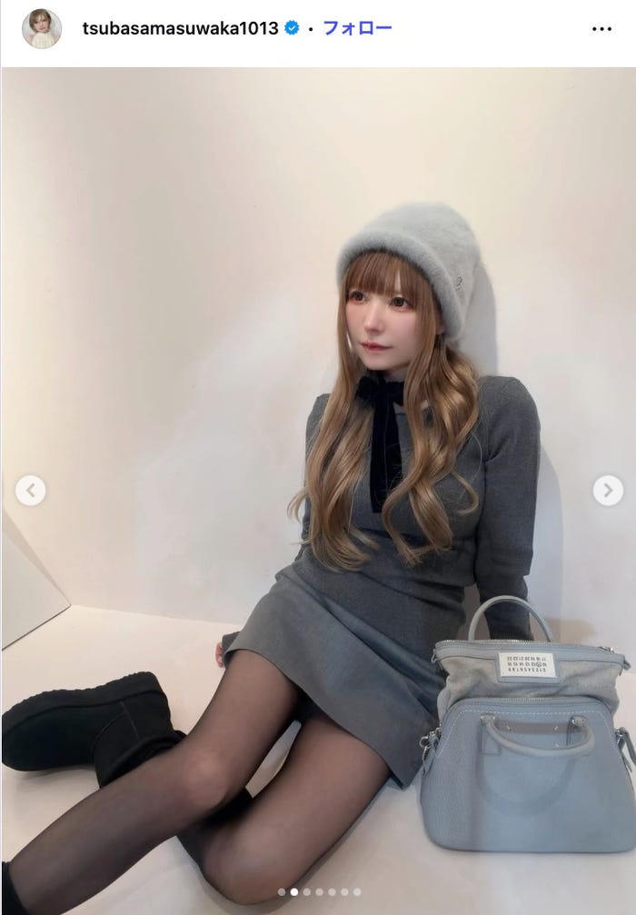 益若つばさInstagramより