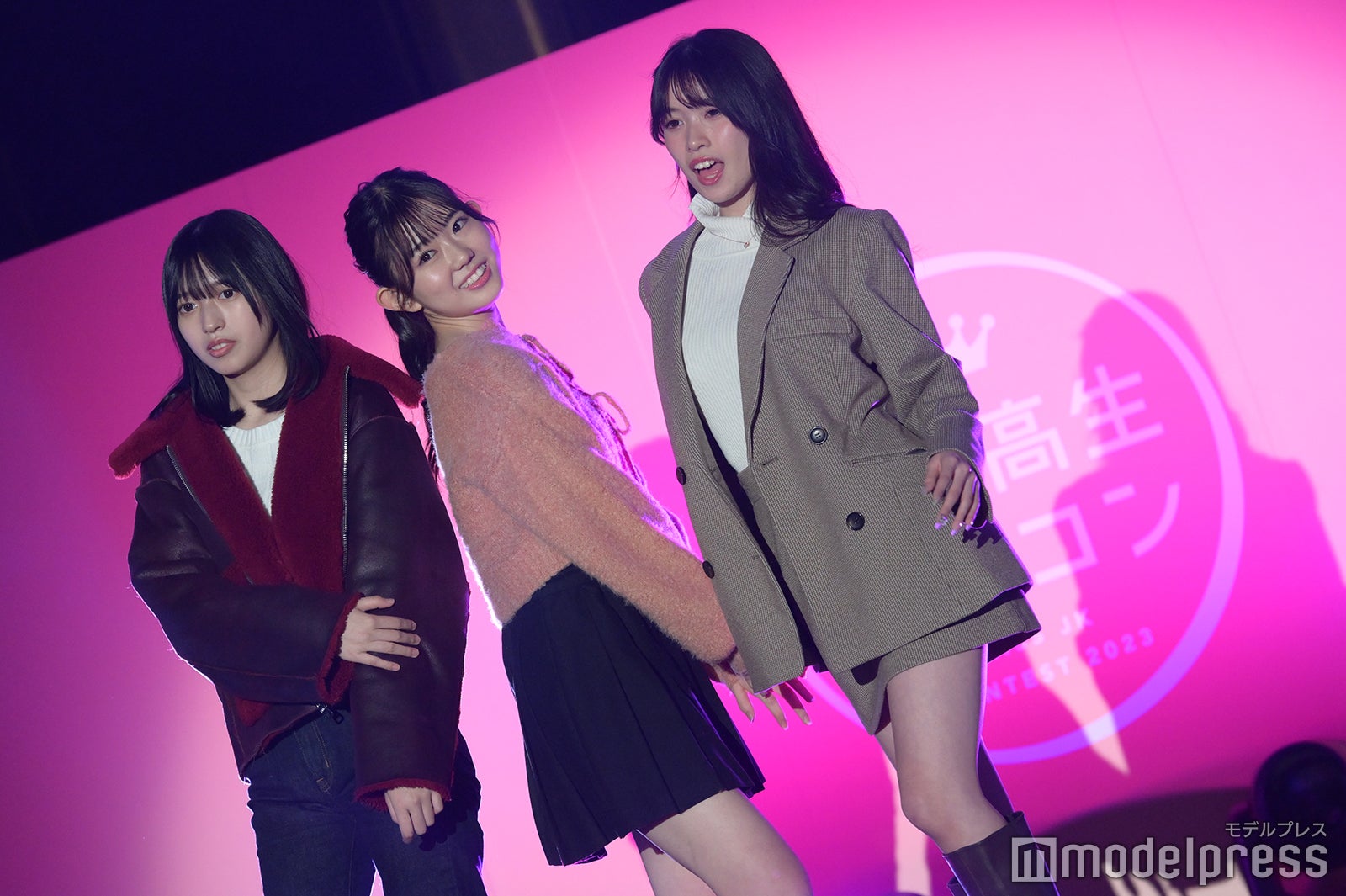 「女子高生ミスコン2023」ファイナル審査の様子（C）モデルプレス