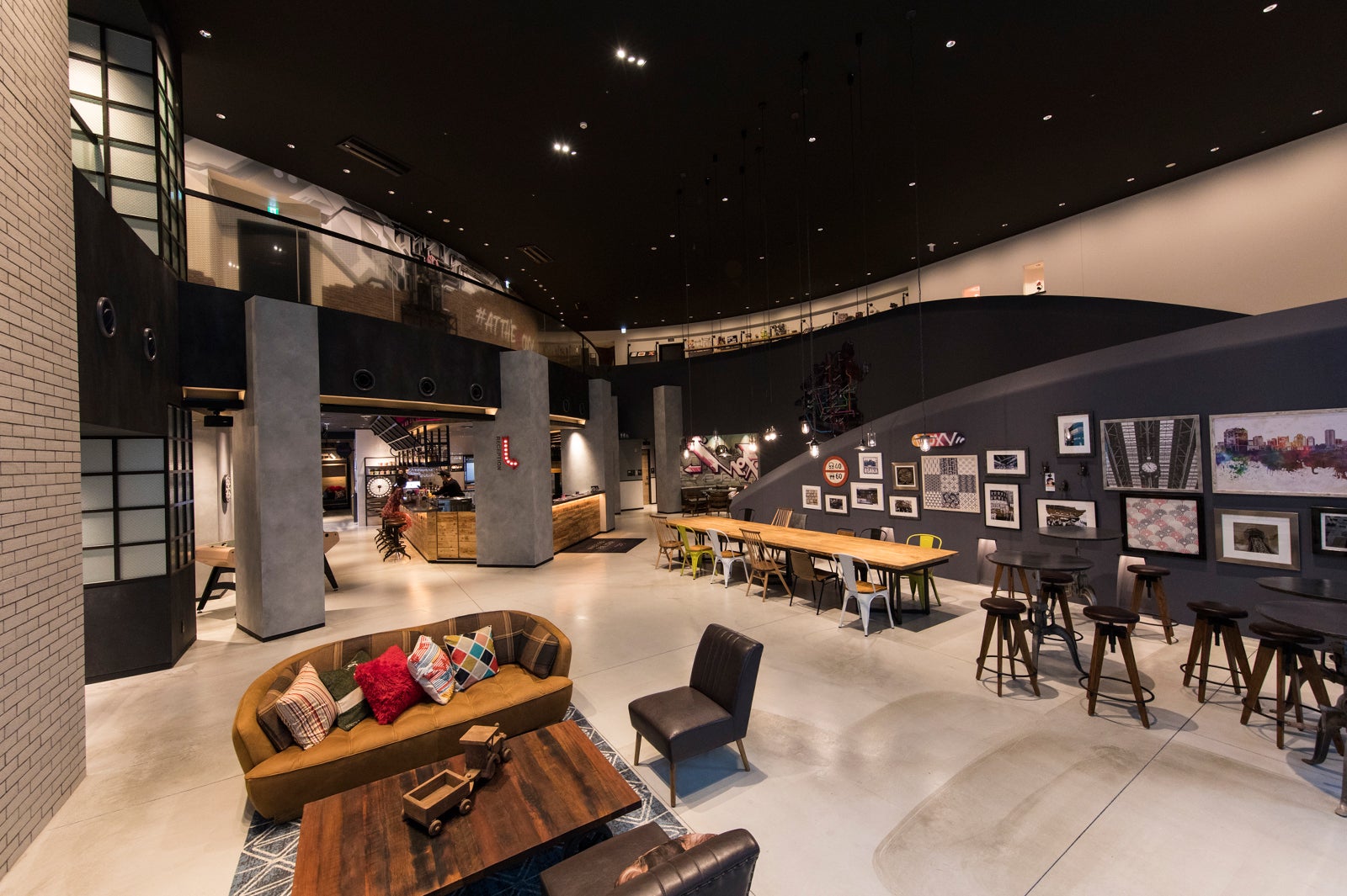 モクシー大阪本町／画像提供：マリオット・インターナショナル