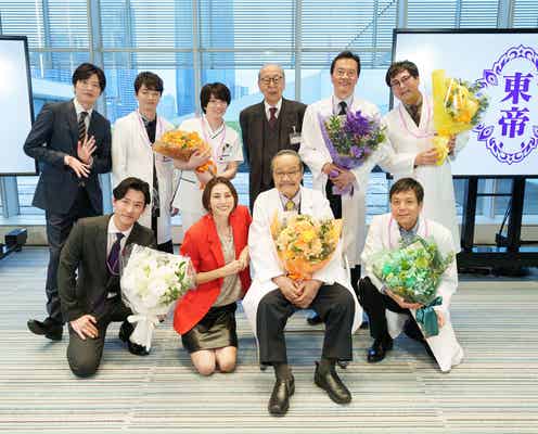 米倉涼子主演「劇場版ドクターX」クランクアップ写真解禁 西田敏行さんとの集合ショットも