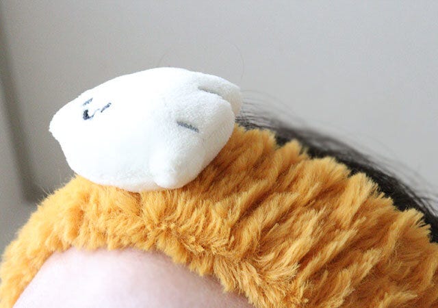 ダイソーのふわふわヘアバンド