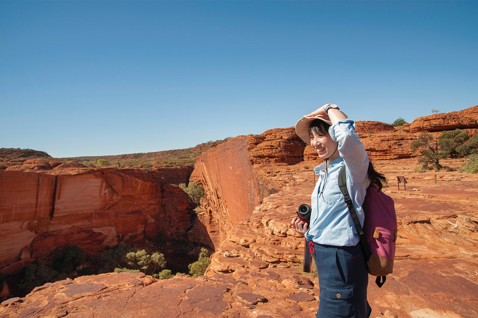 キングスキャニオン／画像提供：ノーザンテリトリー政府観光局