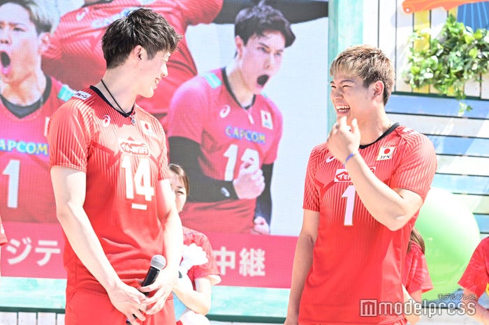 石川祐希選手、西田有志選手(C)モデルプレス