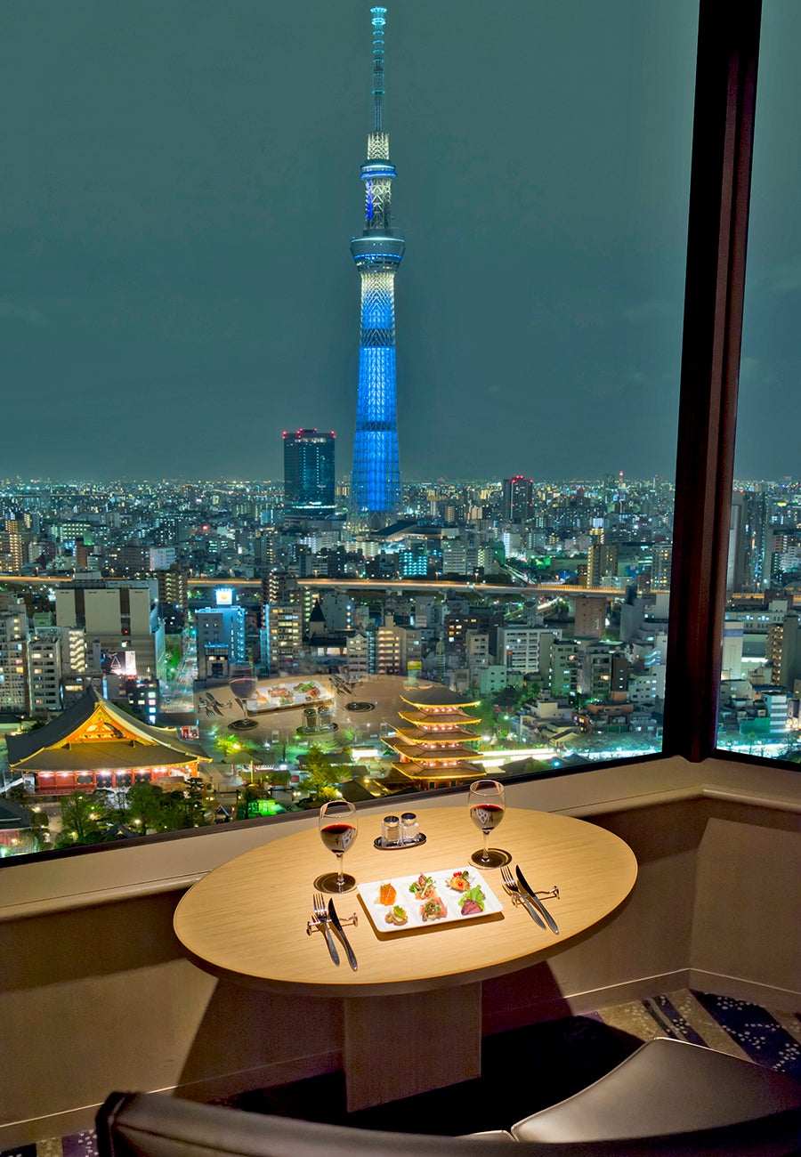 浅草ビューホテル スカイグリルビュッフェ 武藏