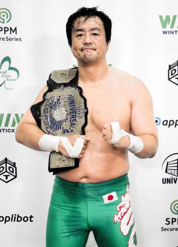 新日本・田口隆祐、DDTで11年ぶりシングル王座！次期挑戦者の佐々木大輔に「ガッデム！」蝶野正洋風に口撃