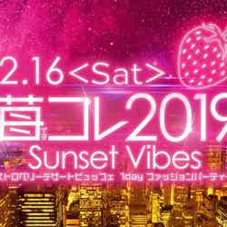  「苺コレ 2019 Sunset Vibes 」 ストロベリーデザートビュッフェ 1day ファッションパーティー／画像提供：名古屋ヒルトン