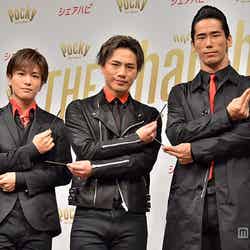 （左から）岩田剛典、登坂広臣、小林直己（C）モデルプレス