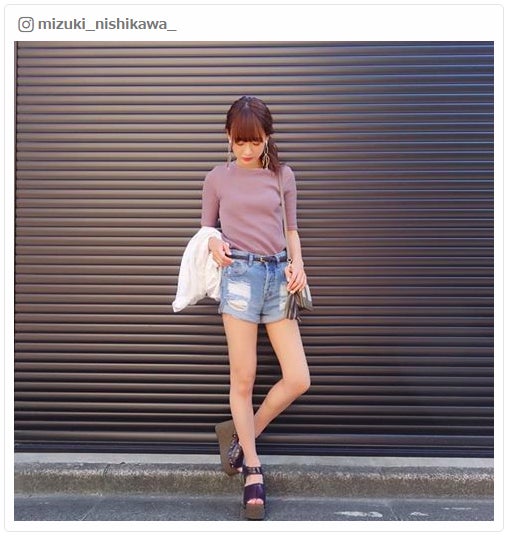 西川瑞希のスラリ美脚にうっとり イメチェンコーデに反響 モデルプレス 西川瑞希のスラリ美脚にうっとり イメチェンコーデに反響 モデルプレス