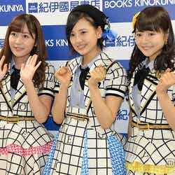 NGT48への本音を明かした（左から）多田愛佳、兒玉遥、穴井千尋【モデルプレス】