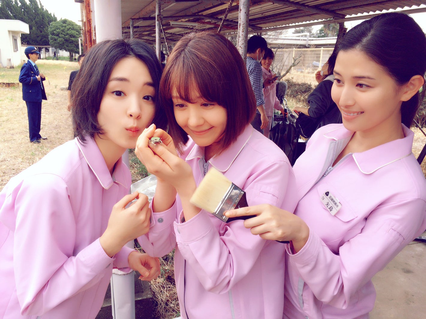 剛力彩芽、トリンドル玲奈、橋本マナミ（C）テレビ朝日