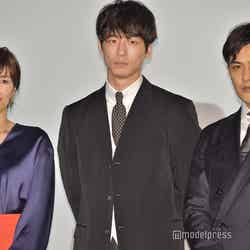 （左から）吉瀬美智子、坂口健太郎、北村一輝（C）モデルプレス