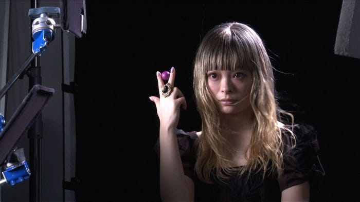 きゃりーぱみゅぱみゅ/新CMメイキングより(提供写真)