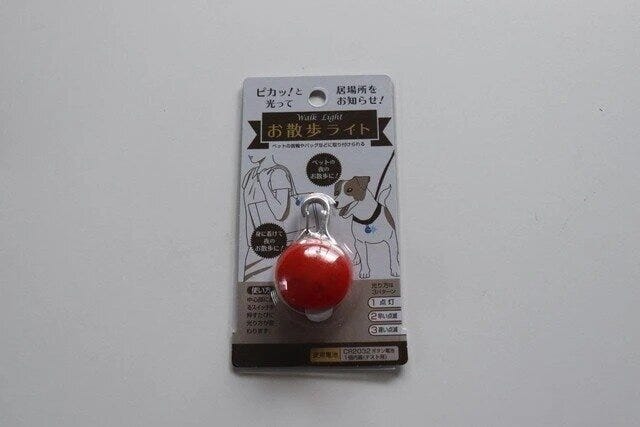 ダイソー　お散歩ライト　パッケージ