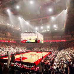 バスケットボール試合開催時CG/提供画像