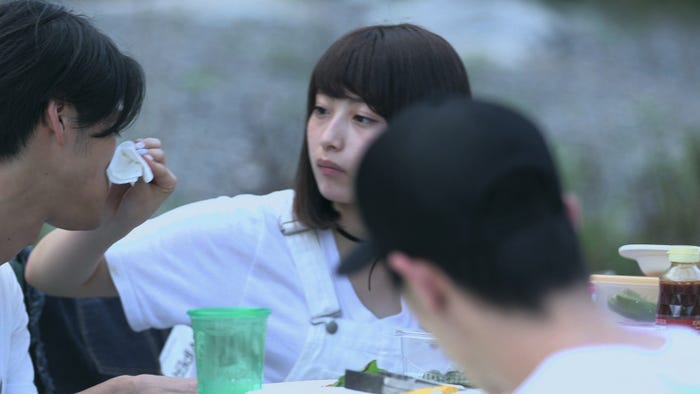 速人、理子『TERRACE HOUSE BOYS & GIRLS IN THE CITY』41st WEEK(C)フジテレビ/イースト・エンタテインメント