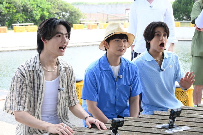 NOA、松本潤、高橋海人(C)TBS