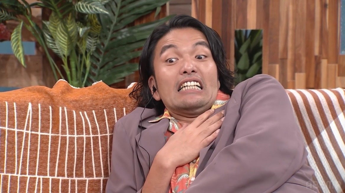 盛山晋太郎「ラブキャッチャージャパン3」（C）AbemaTV,Inc.