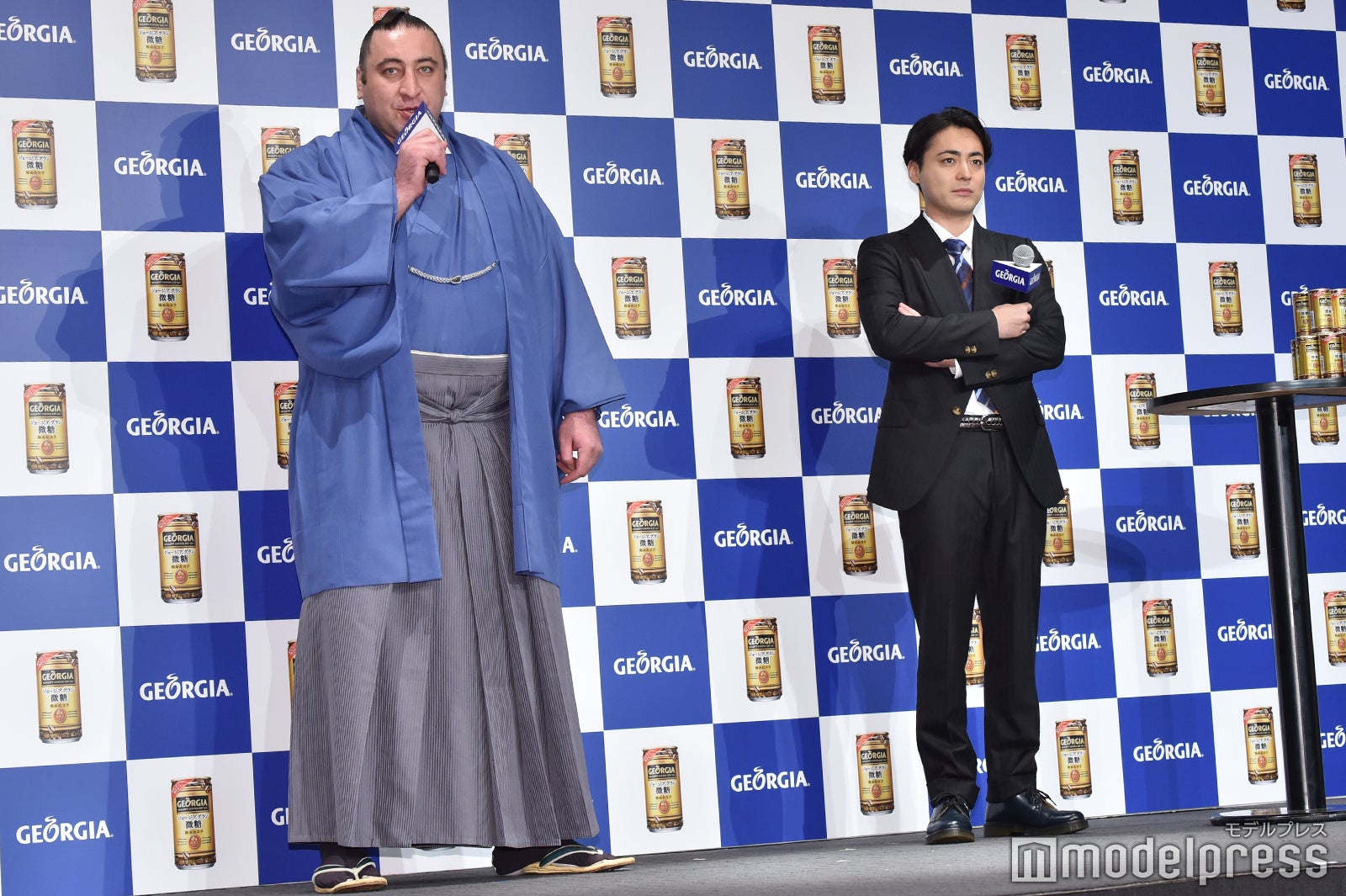 大関・栃ノ心、山田孝之 （C）モデルプレス