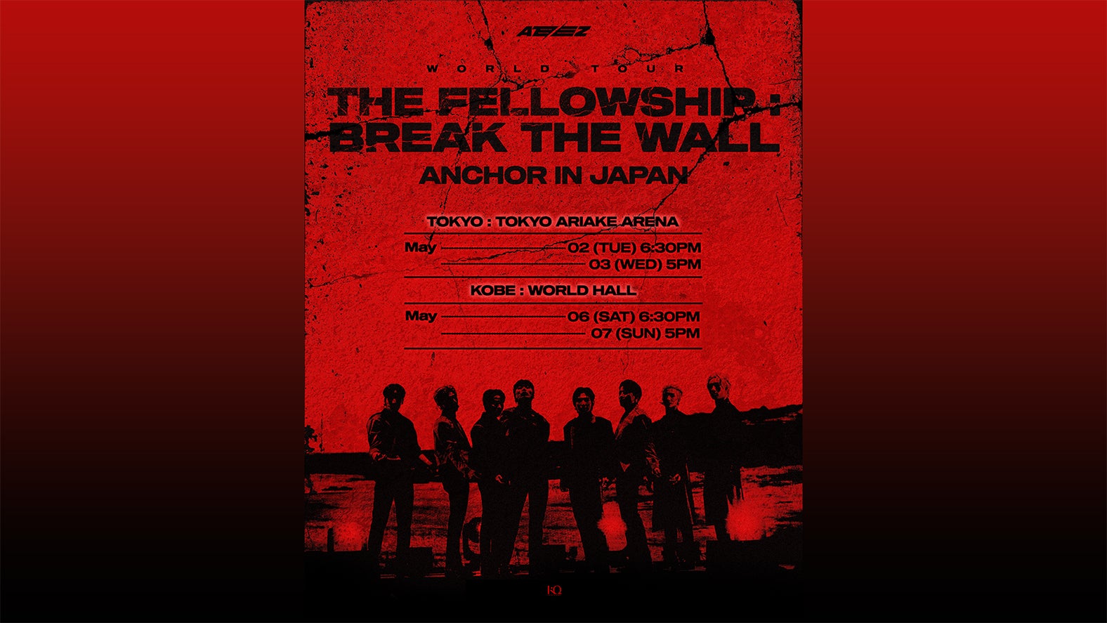 「ATEEZ WORLD TOUR [THE FELLOWSHIP : BREAK THE WALL] ANCHOR IN JAPAN」（提供写真）