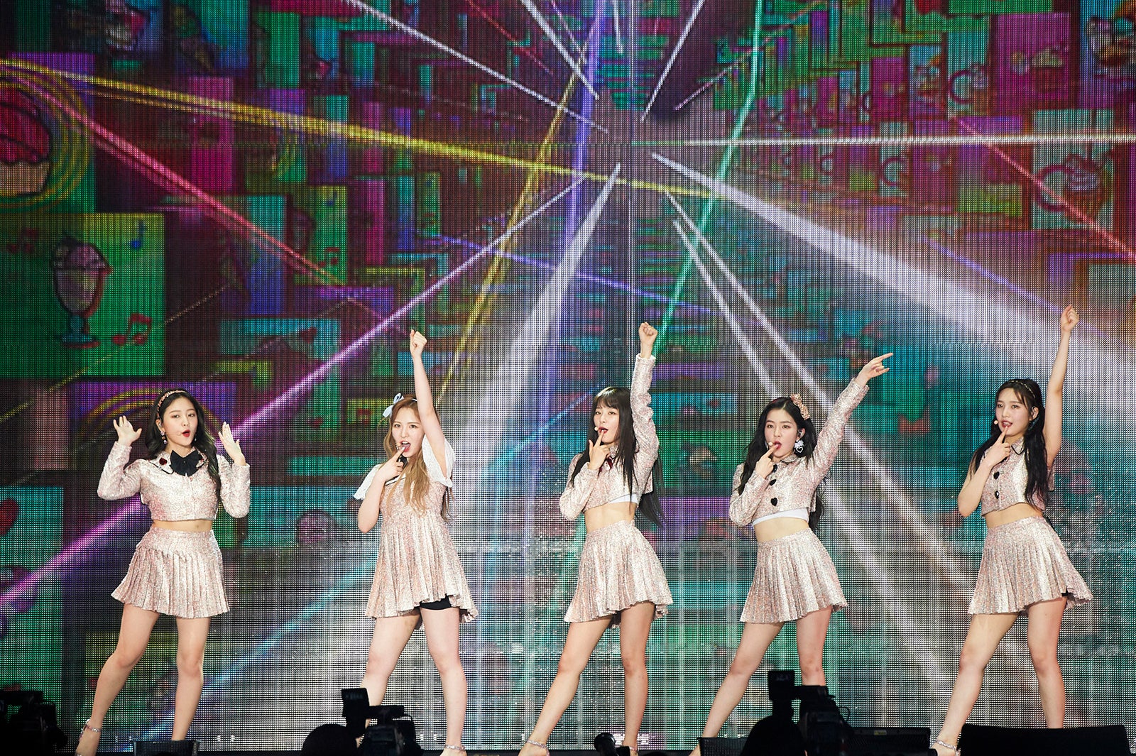 「Red Velvet 1st Concert “Red Room” in JAPAN」（提供写真）