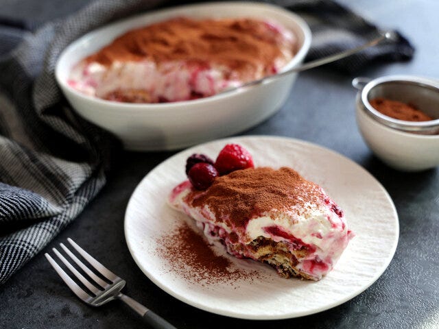 ベリーのピンクティラミス