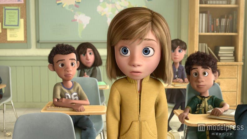 物語の主人公となる11才の少女ライリー(C)2015 Disney/Pixar.All Rights Reserved.