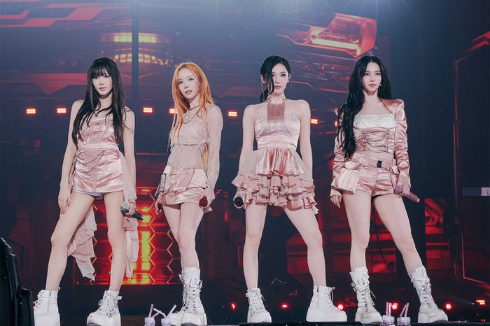 aespa/撮影:松本いづみ